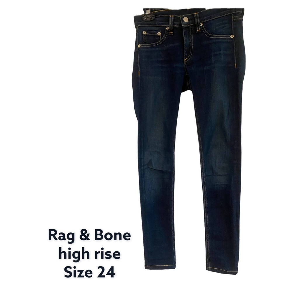 RAG & BONE perfect condition skinny jeans! Size 24
